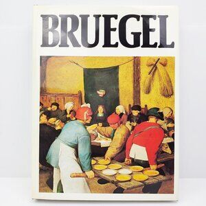 Pieter Bruegel by Bob Claessens, Jeanne Rousseau Vintage 1984 Hardcover Art Book